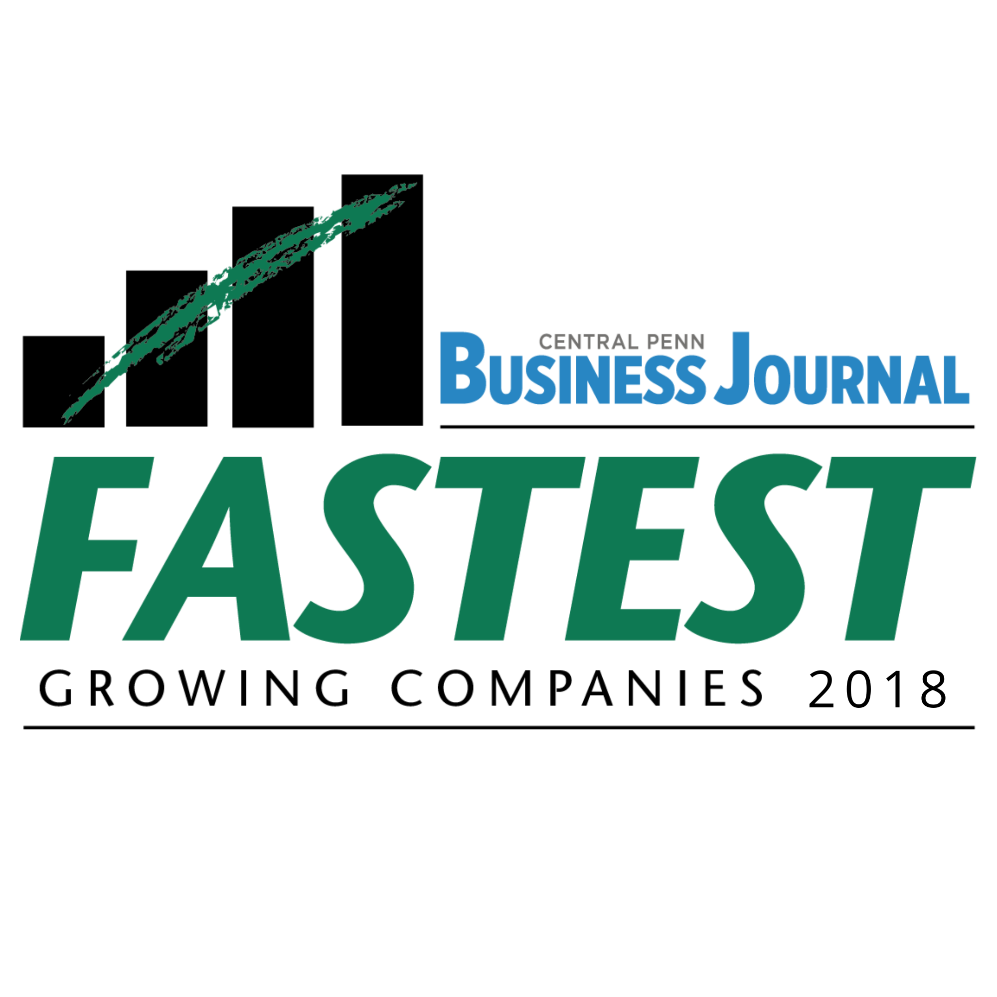 We are proud to be part of the Central Penn Business Journal's Fastest Growing Companies in 2018.