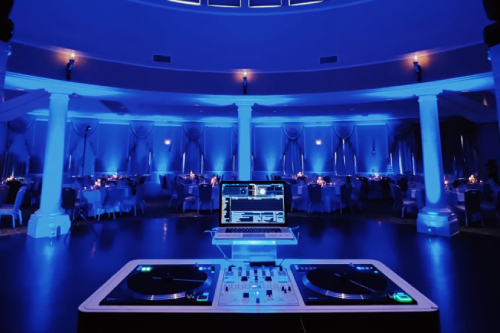 Up Lighting Wedding West Shore Country Club Camp Hill Pa